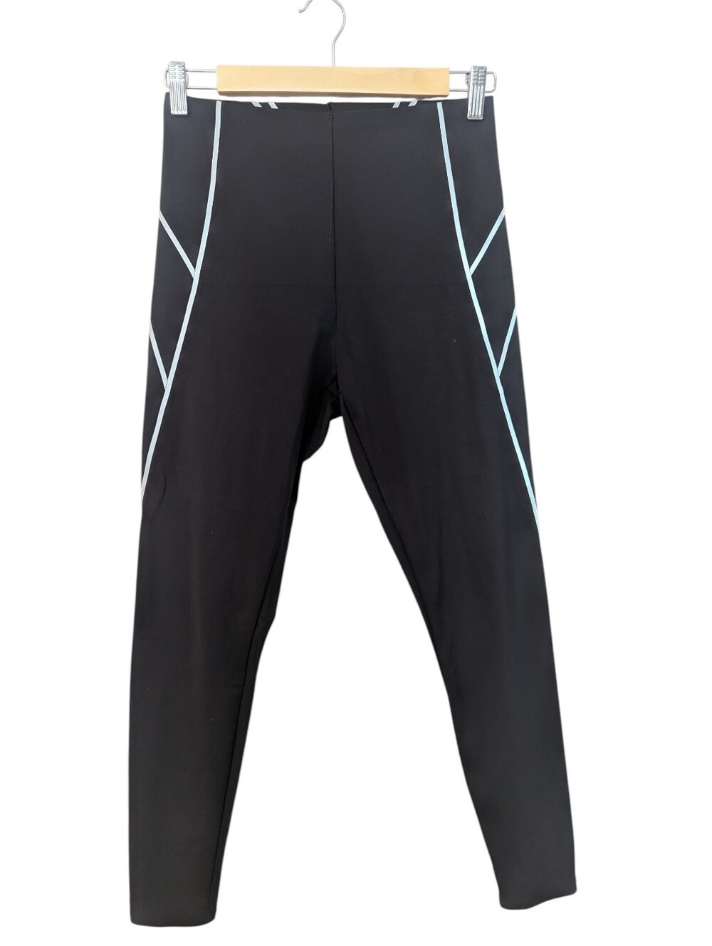 OYSHO Black High Waisted Compression Leggings Large